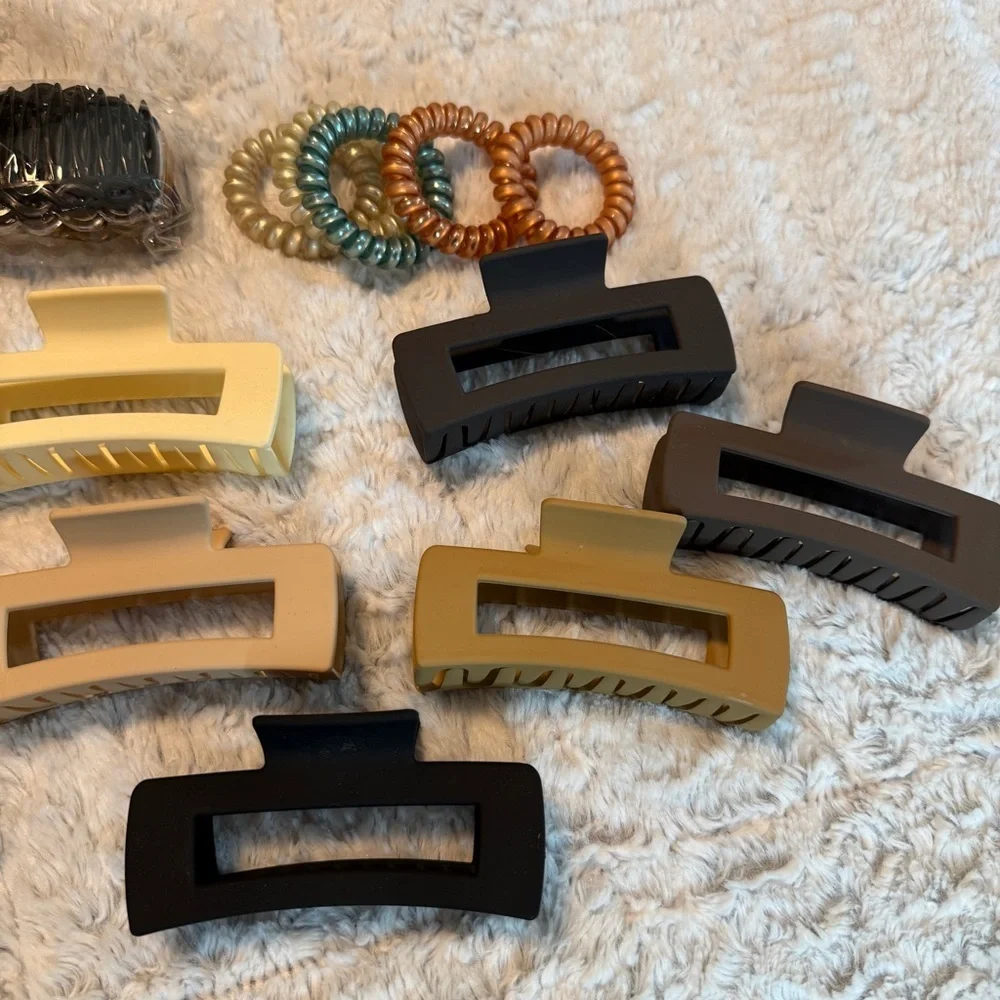 Hair clips and accessories